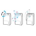 Máy lọc không khí và hút ẩm Sharp DW-D12A-W