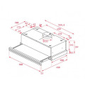 Máy hút mùi Teka CNL 6400 BK BLACK 40436802