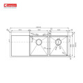 Chậu rửa bát Konox Workstation - Topmount KN11650TD Bàn trái