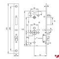 Khóa điện tử Hafele PP8100 912.20.286
