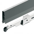 Bộ ngăn kéo Hafele 551.74.325 Matrix Box P50 16/115/500mm xám đậm