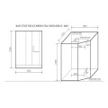 Phòng tắm xông hơi khô ướt Govern JS-8865