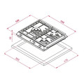 Bếp ga TEKA EX 60.1 3G 40212021